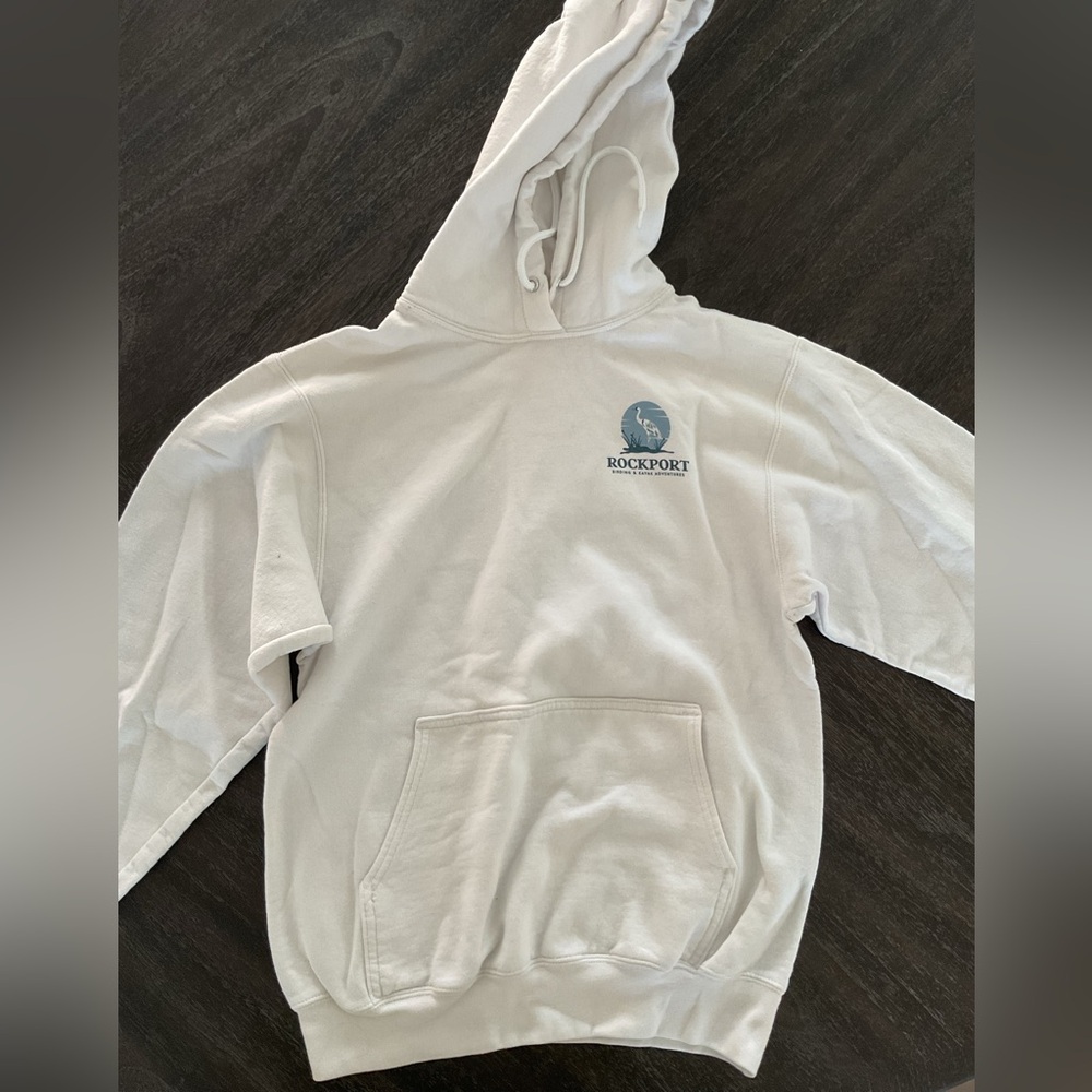 Rockport Cream Hoodie with Logo